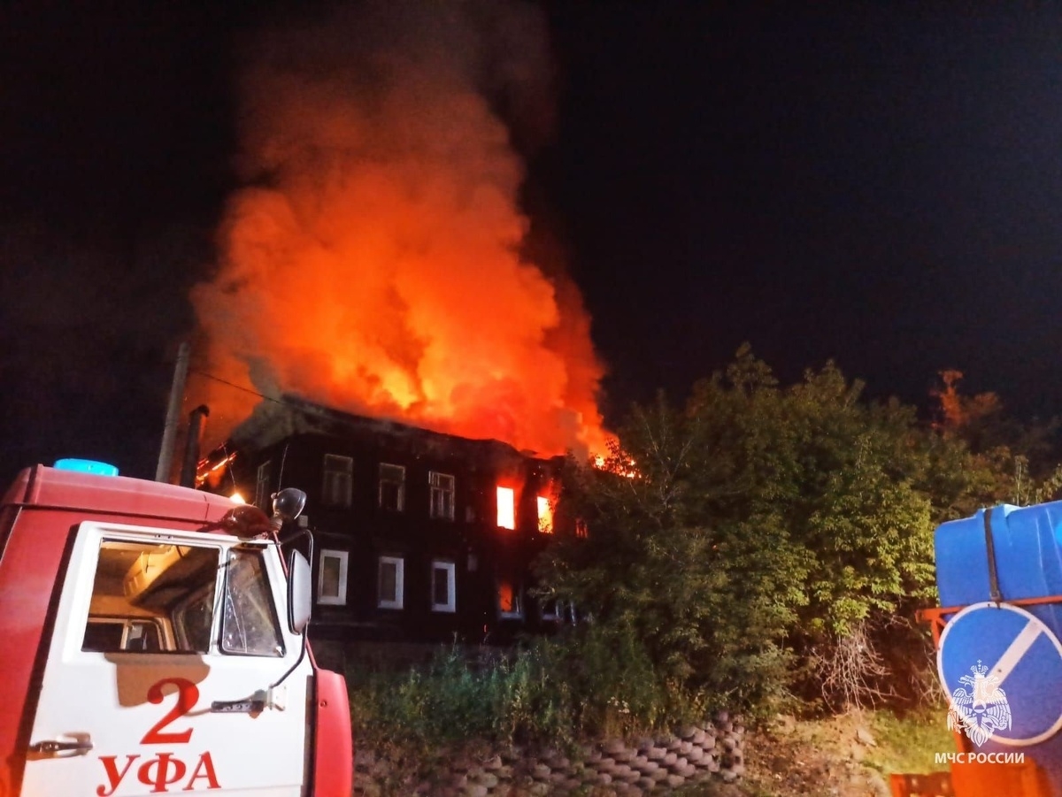 В Уфе возбуждено уголовное дело после гибели двух человек при пожаре