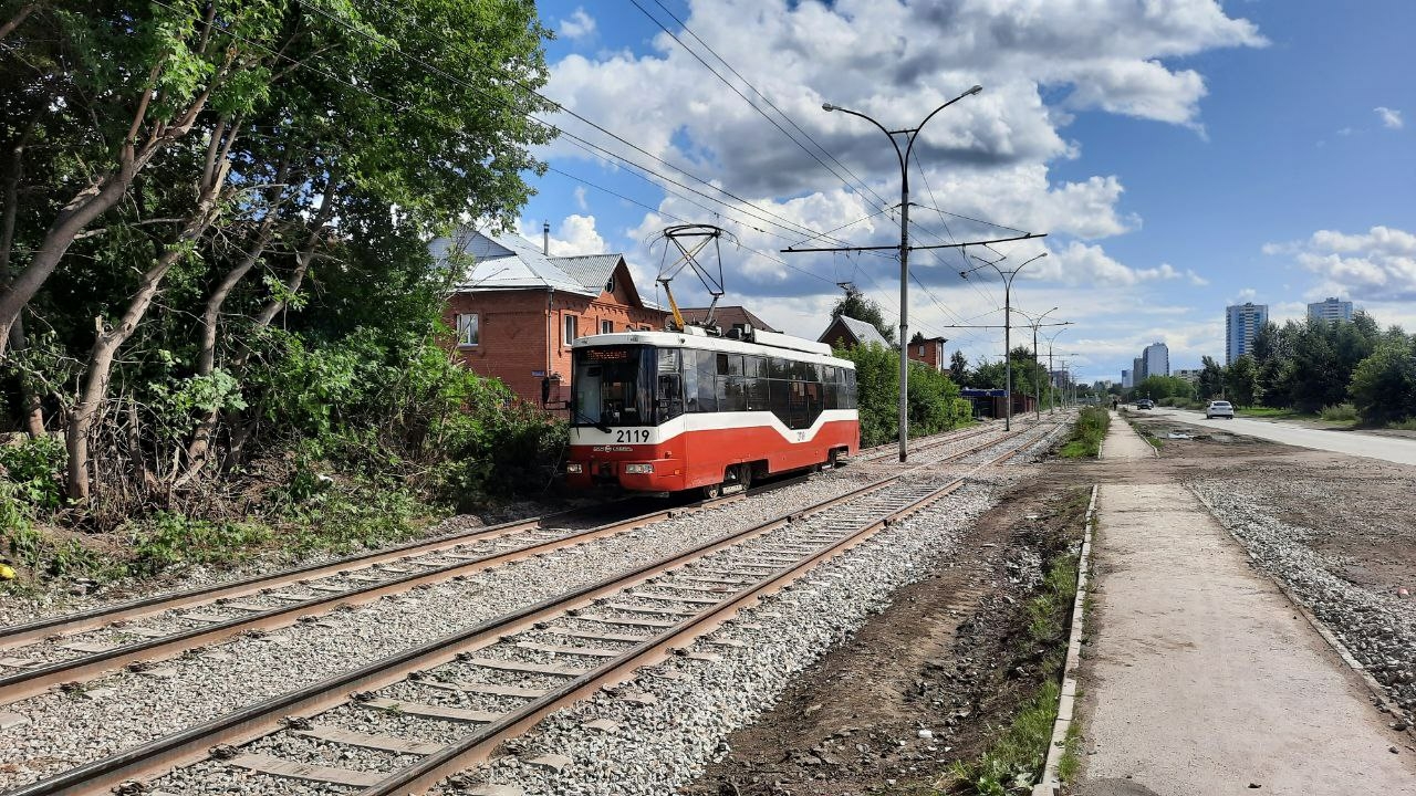 В Новосибирске завершили ремонт трамвайных путей на улице Связистов