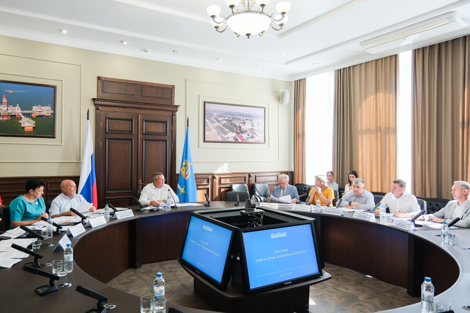 В Астраханской области состоялось заседание Совета Думы