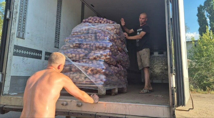 Фермер Павел Ким отправил 20 тонн картофеля жителям ЛНР