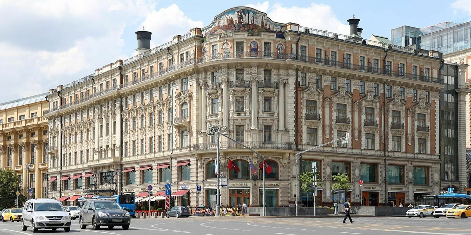 В Москве отремонтируют фасады гостиницы «Националь»