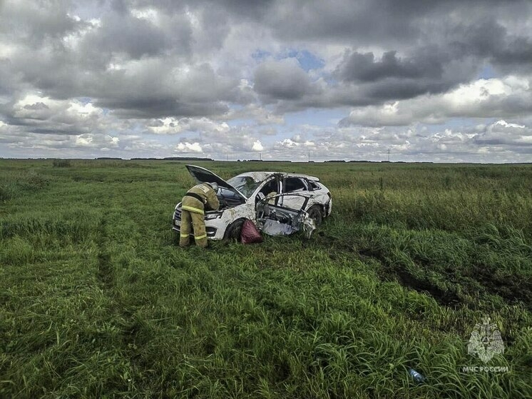 В Кормиловском районе Омской области в ДТП пострадали пять человек