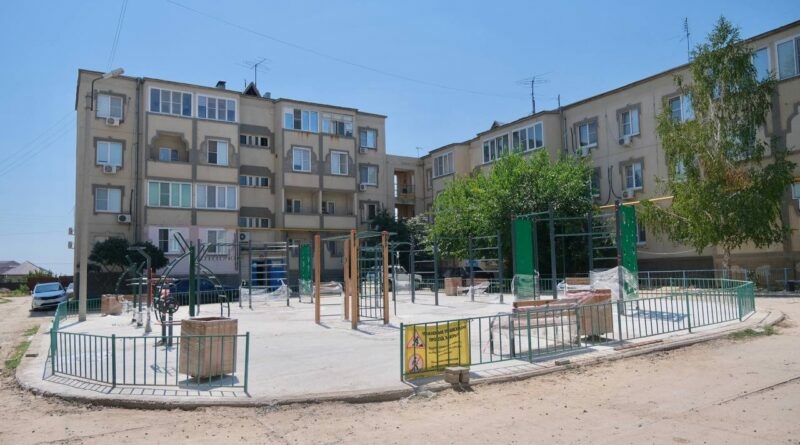Астраханцы добились благоустройства новой спортзоны в Растопуловке