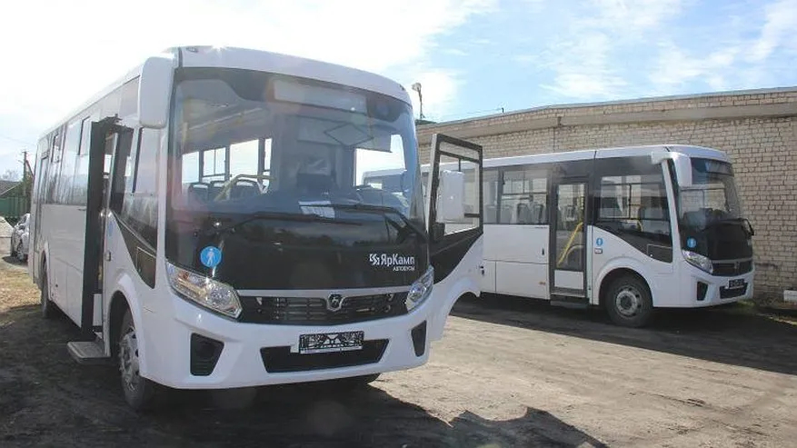 Костромская область закупила 43 автобуса для межмуниципальных маршрутов
