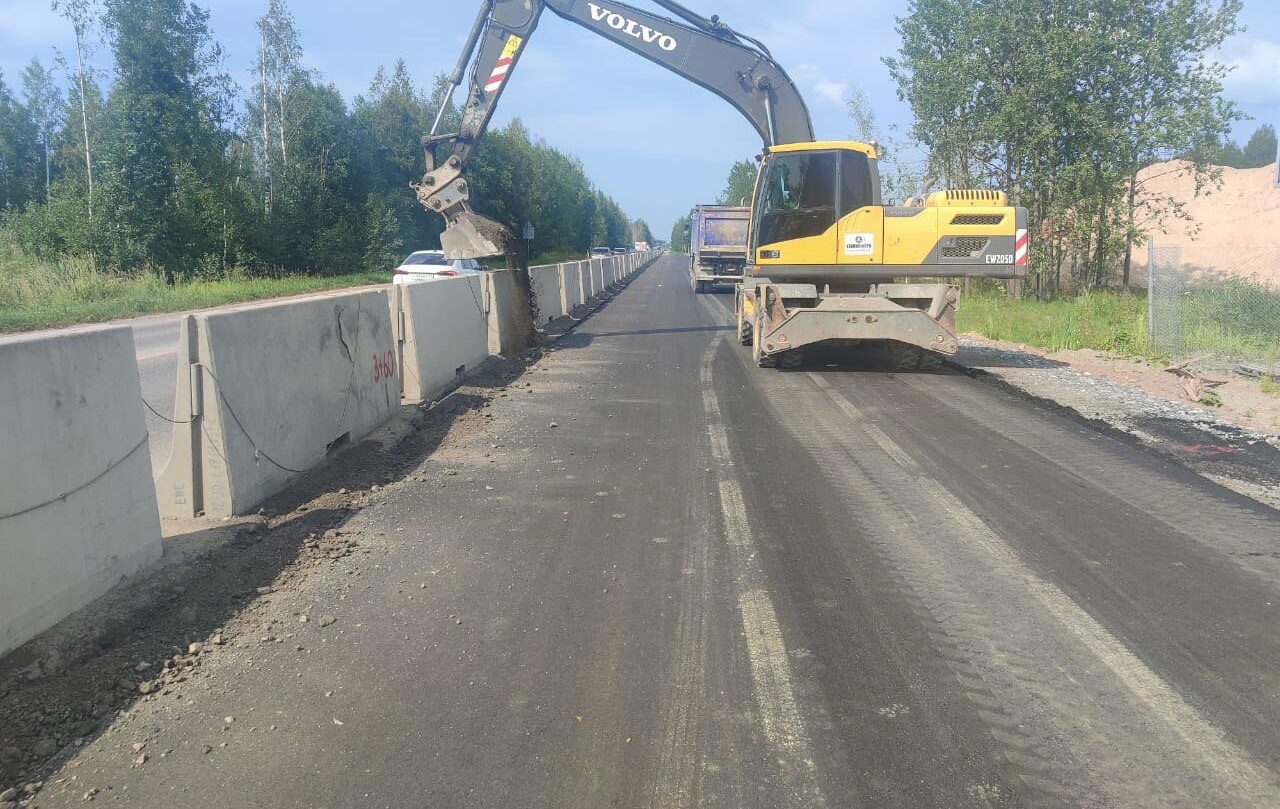 В Ленобласти от Нового Девяткино в сторону Кузьмоловского ограничат движение