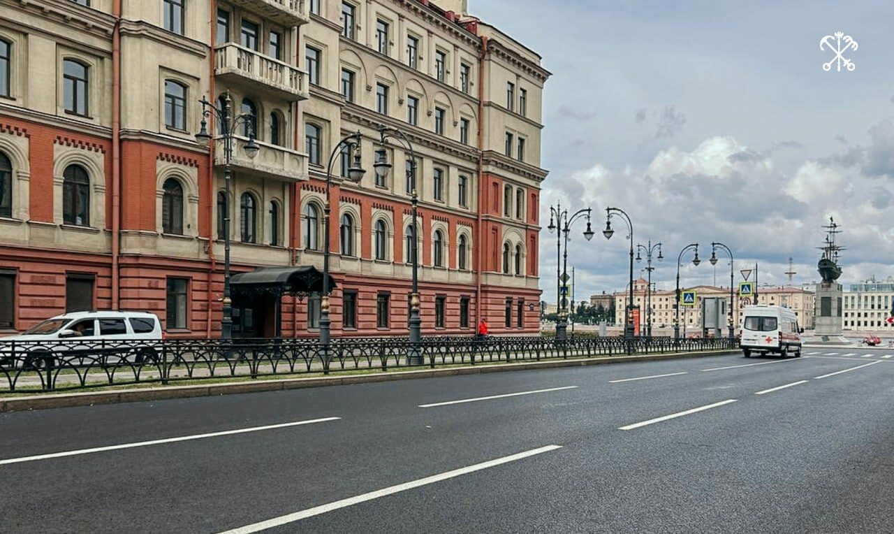 В Центральном районе Санкт-Петербурга отремонтировали проспект Чернышевского