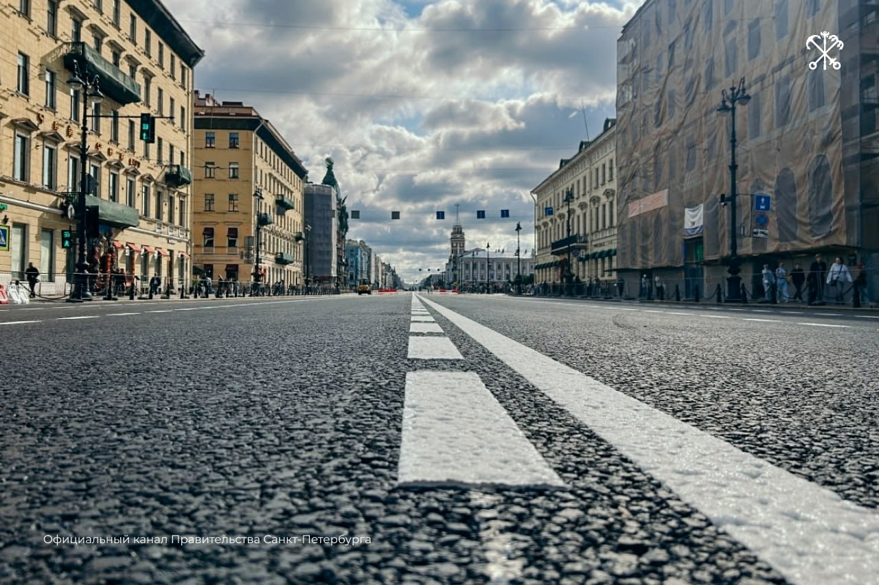 В Санкт-Петербурге завершили комплексный ремонт Невского проспекта