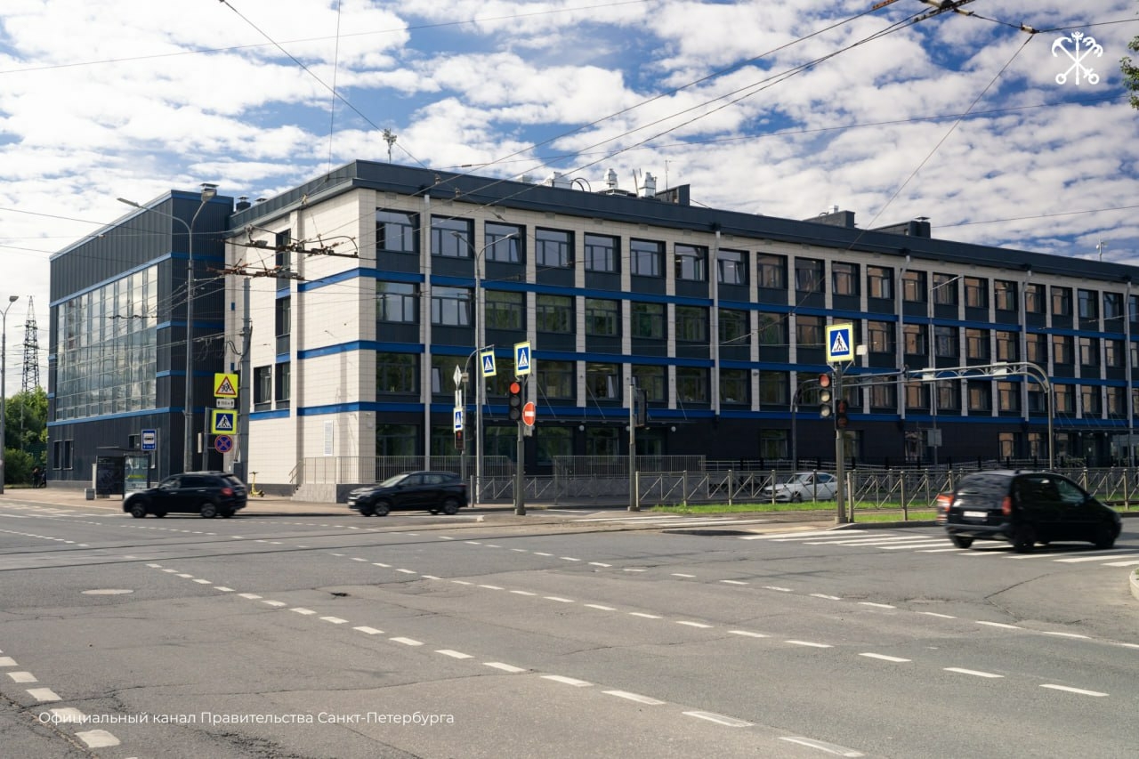 В Петербурге обновили здание Колледжа судостроения и прикладных технологий