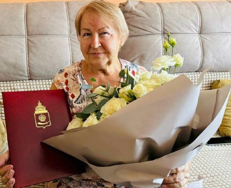 Игорь Мартынов поздравил Алевтину Сучилину с 80-летием