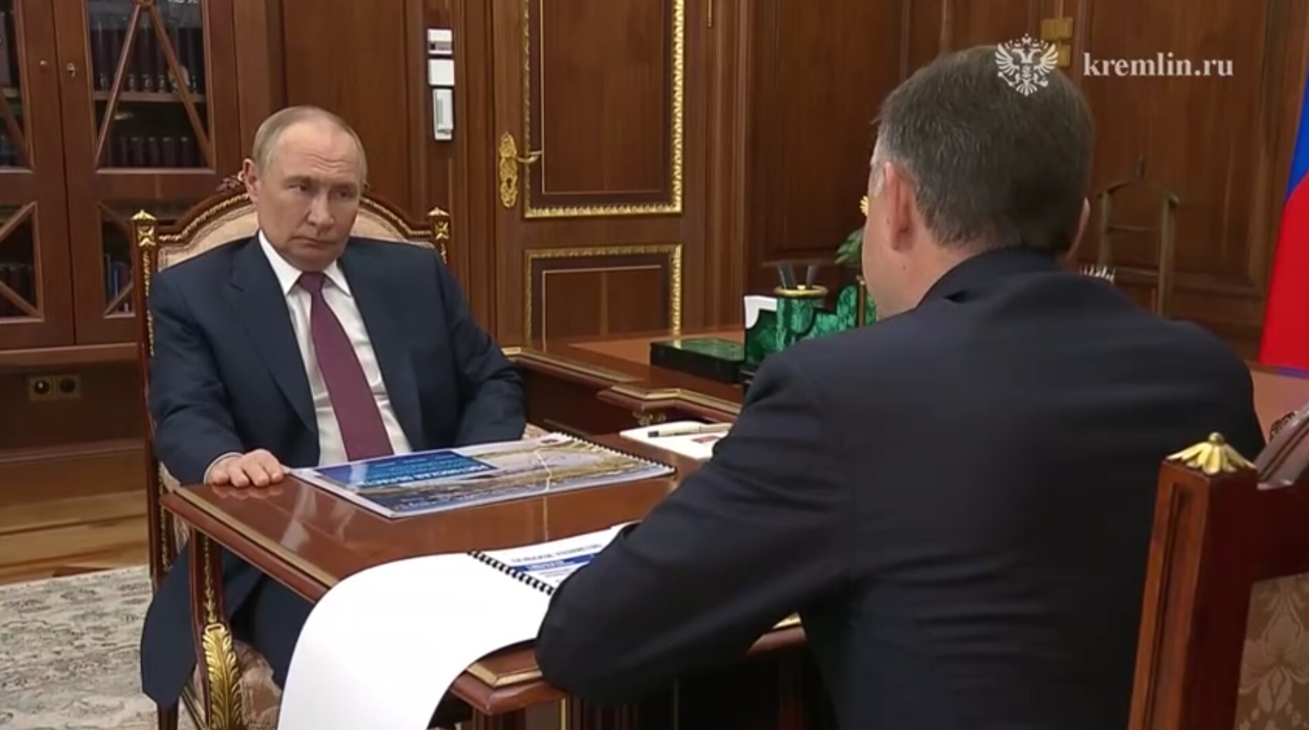 Юрий Слюсарь доложил Путину о состоянии здравоохранения в Ростовской области