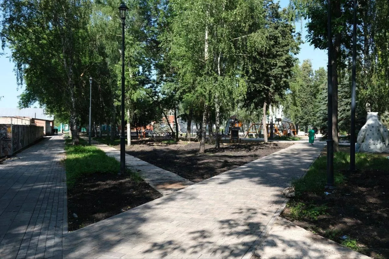В Башкирии завершают благоустройство парков по федеральной программе