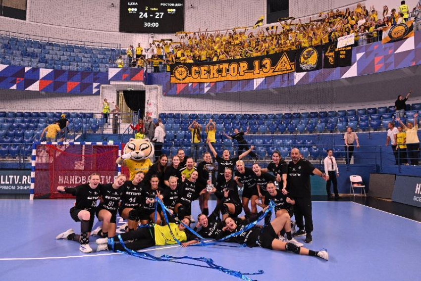 Гандболистки «Ростов-Дон» восьмой раз в истории завоевали Суперкубок России