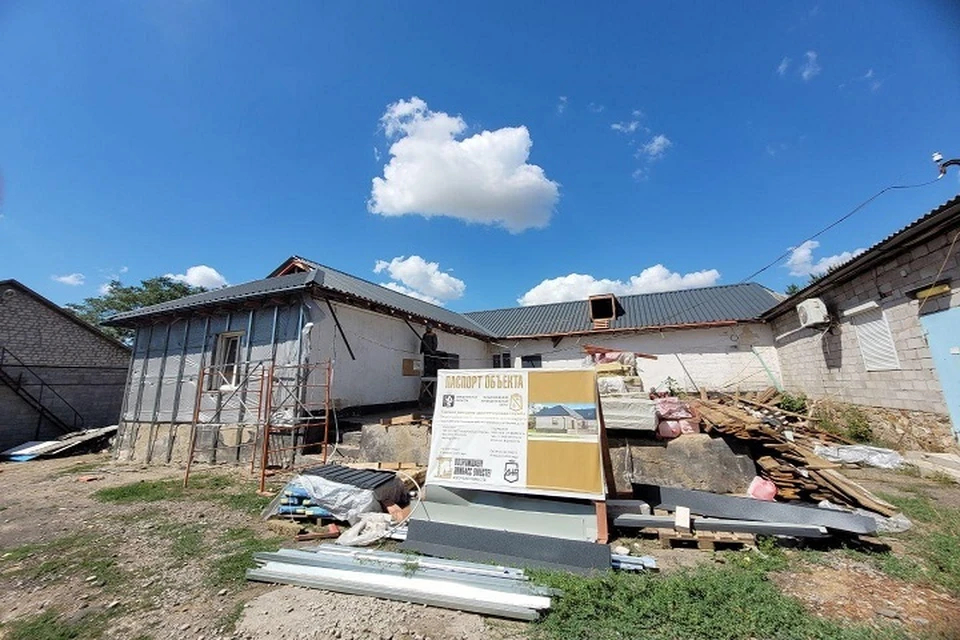Свердловская область завершила почти половину ремонта здания ЕДДС в Тельманово