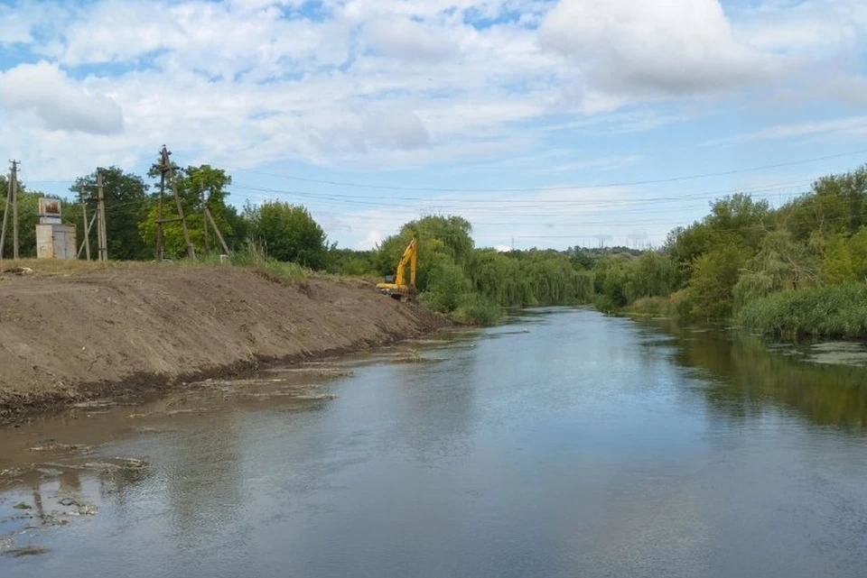 В ДНР прорыли половину траншей для нового водовода к Углегорскому водохранилищу