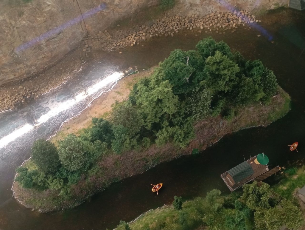 В Москве открыли диораму Астраханской области с лотосами и озером Баскунчак