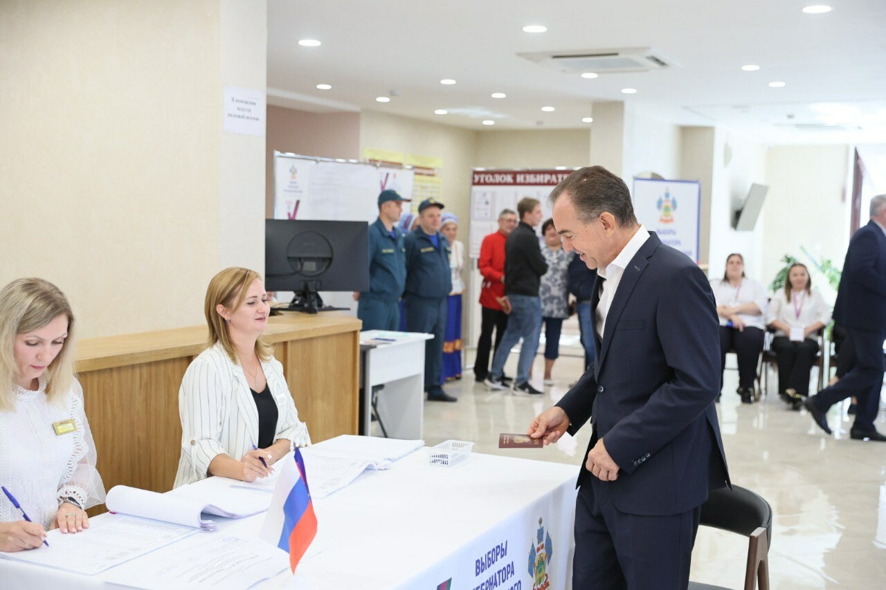 На Кубани проходит третий день выборов губернатора и депутатов городской Думы