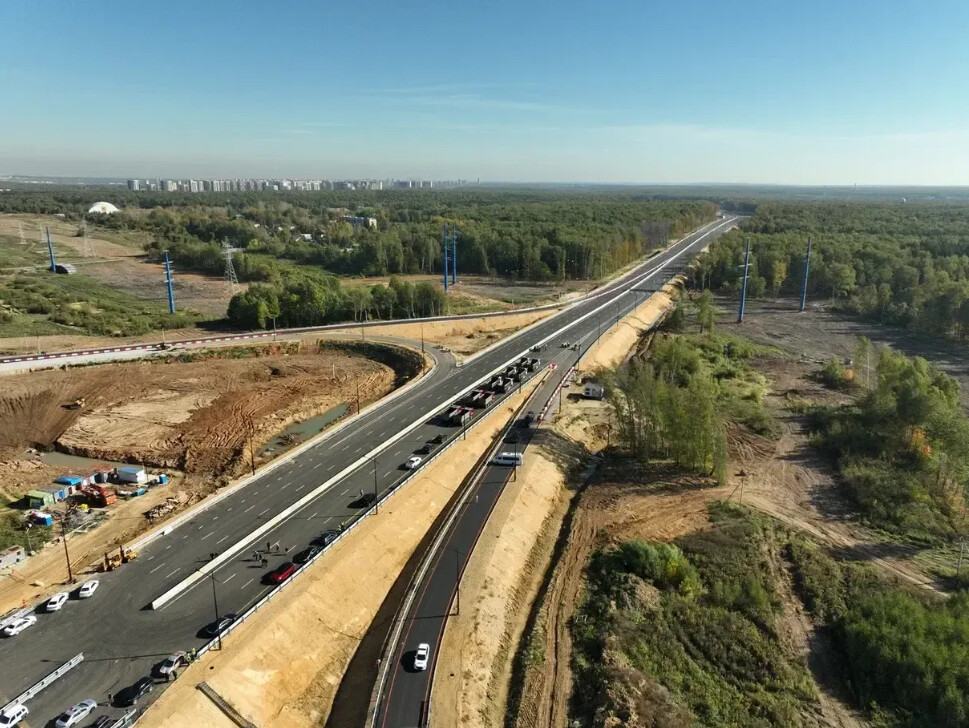 Южно-Лыткаринскую автодорогу в Подмосковье достроят к началу 2026 года