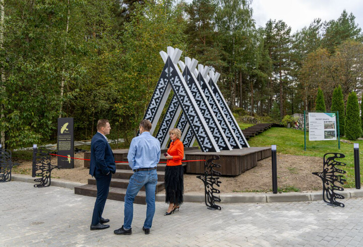 В парке «Грачиная гора» поселка Петровское открыли новую экотропу