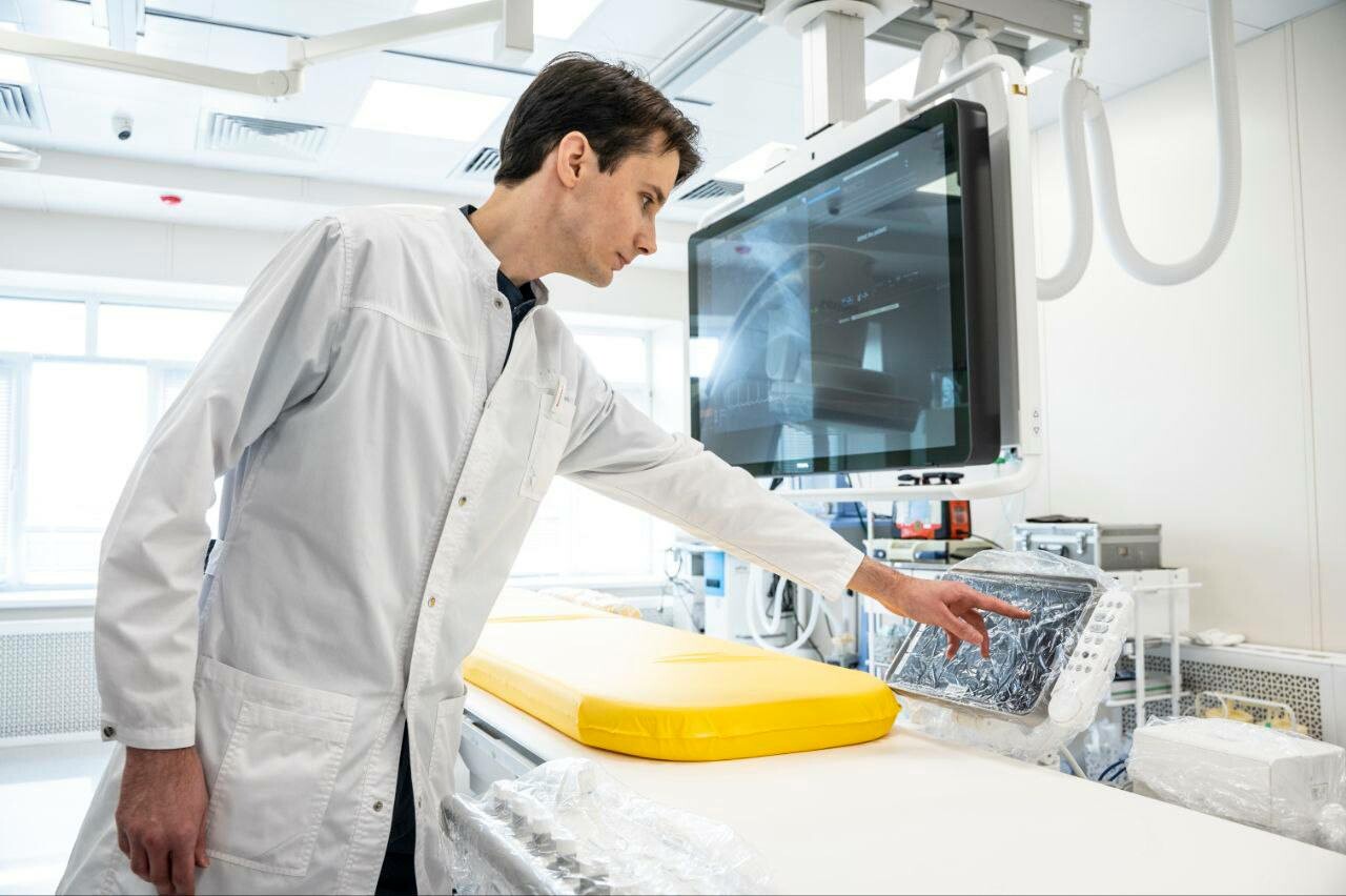 Новый ангиографический комплекс заработал в Домодедовской больнице