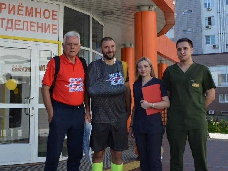 Волгоградские врачи оказали помощь сербскому футболисту после травмы руки