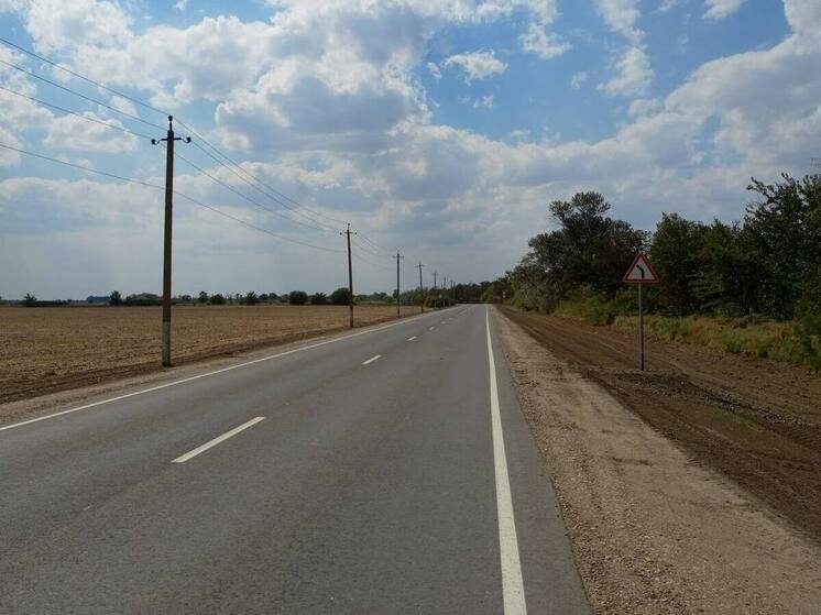 Два проблемных участка дороги отремонтировали в Курском округе Ставрополья