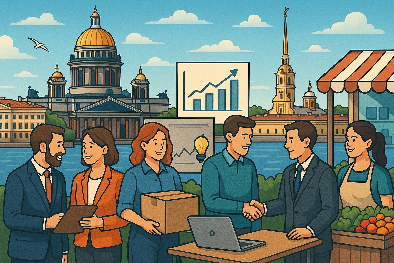 Вырасти от стартапа до цеха: как Петербург укрепляет поддержку МСП