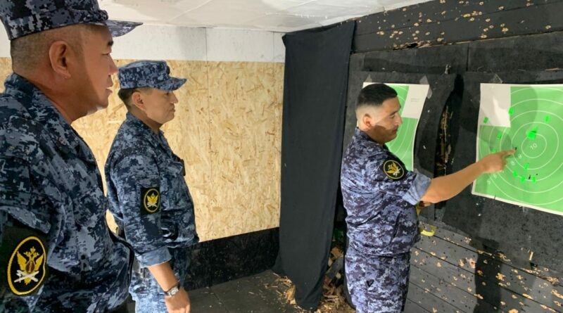 В Астраханской области выбрали лучшего начальника караула УФСИН на региональном этапе