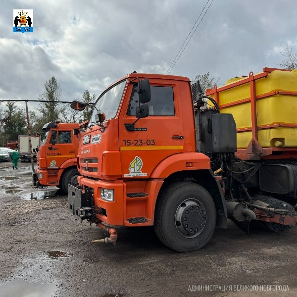 В Великом Новгороде готовность «Городского хозяйства» к зиме составляет 50%