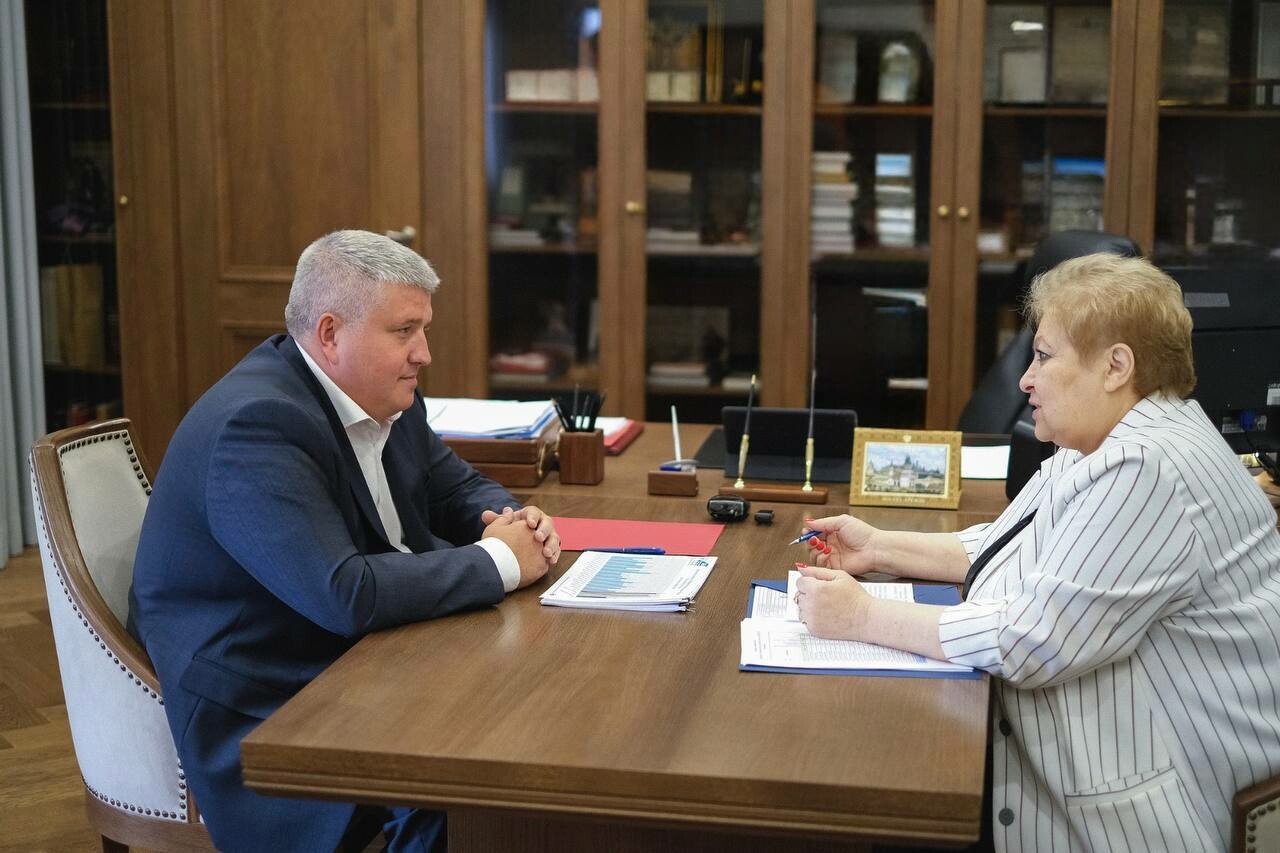 Дронов обсудил итоги голосования в Новгородской области с председателем регионального Избиркома Лебедевой