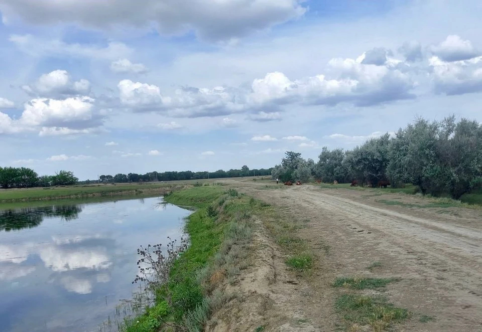 Река Кура в Ставрополье начала получать дополнительную водную подпитку