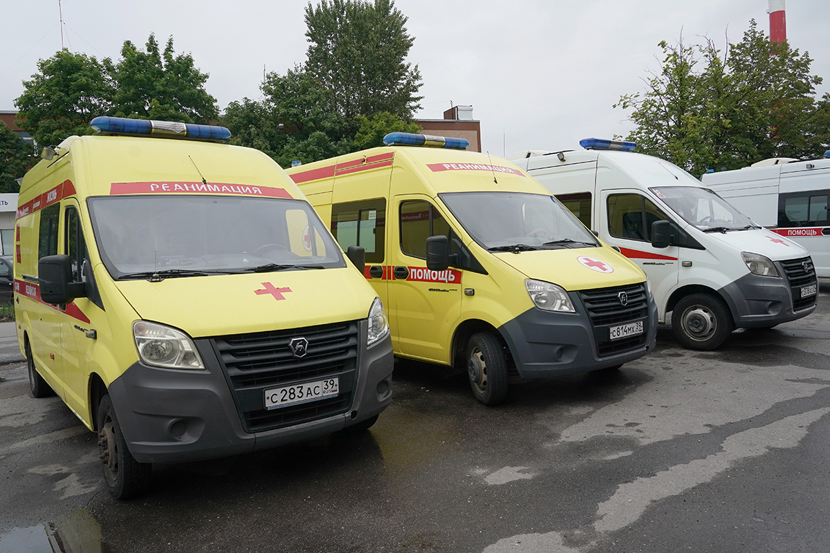 В 2026 году в Калининграде полностью обновят парк машин скорой помощи