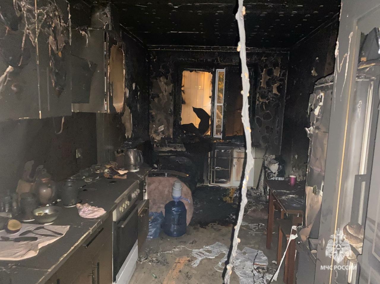 В Волгограде пожар на улице Бурейской забрал жизнь четырехлетнего ребенка