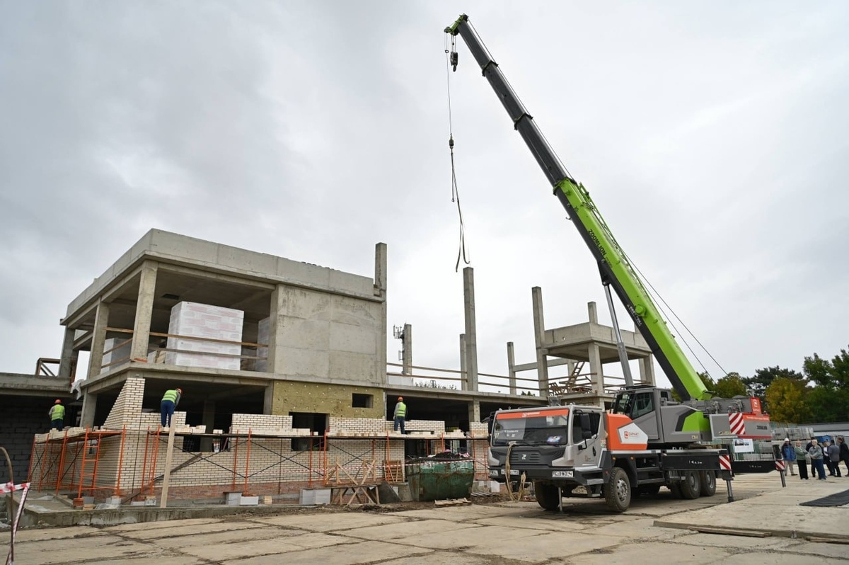 В Краснодаре достроят новый корпус школы №63