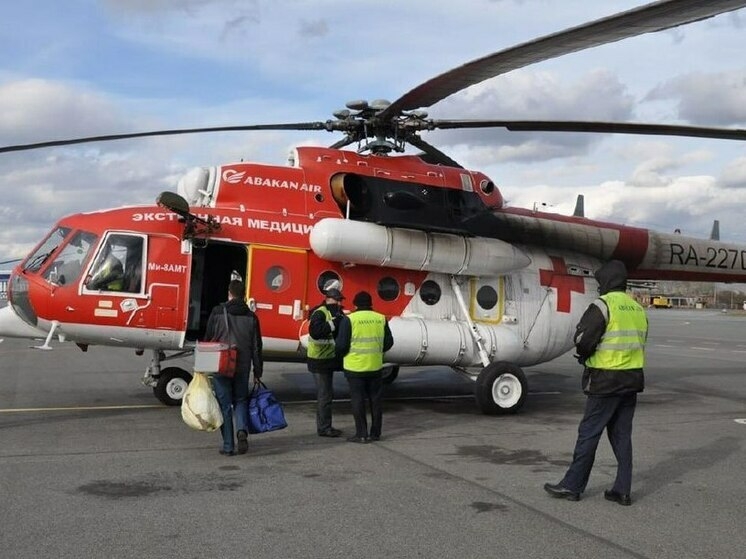 Санавиация Хакасии эвакуировала 88 пациентов с начала года