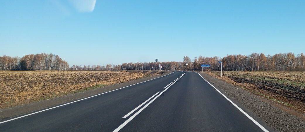 Пятикилометровый участок дороги отремонтировали в Абатском округе