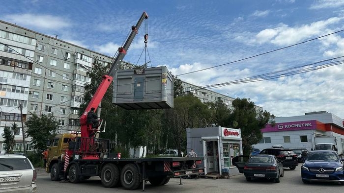 В Омске число незаконных киосков сократилось вдвое с 2022 года