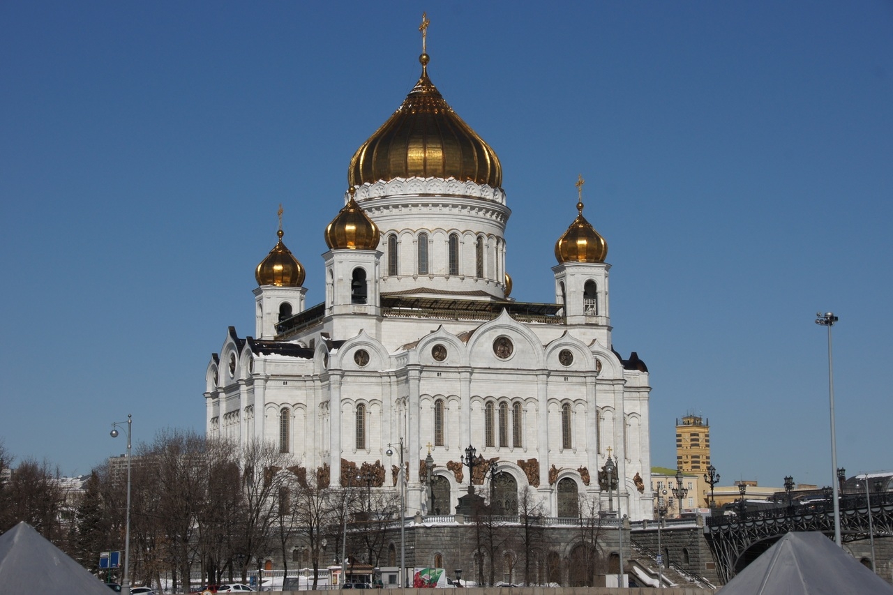 В храме Христа Спасителя в Москве отреставрируют главный купол
