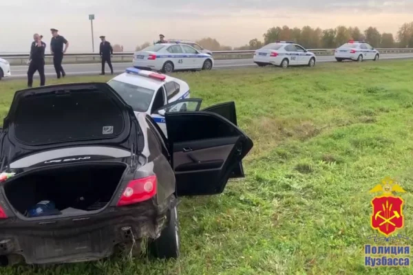 В Кемерове водитель устроил опасную погоню и получил большой штраф