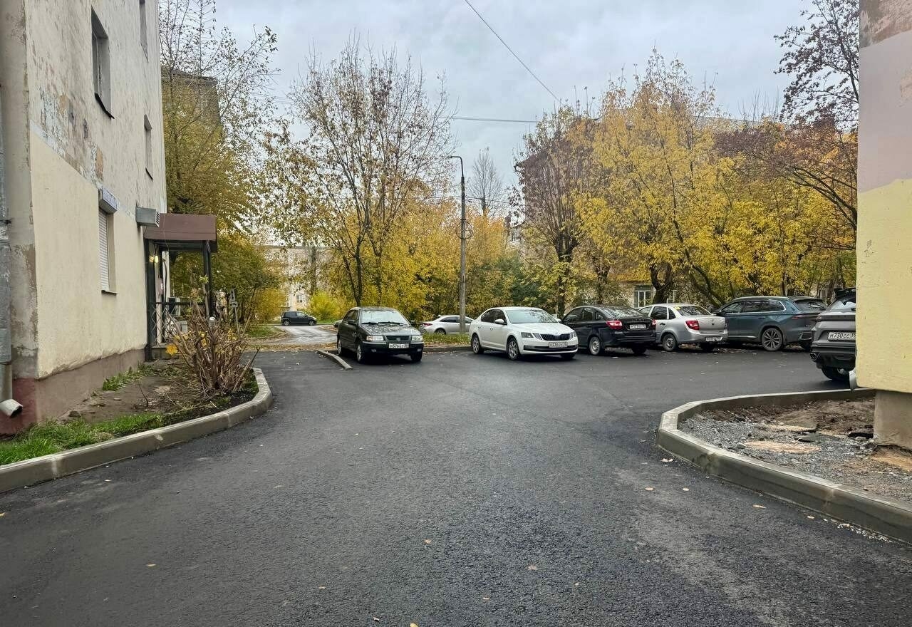 В Череповце еще один проезд на Менделеева сделали по программе благоустройства