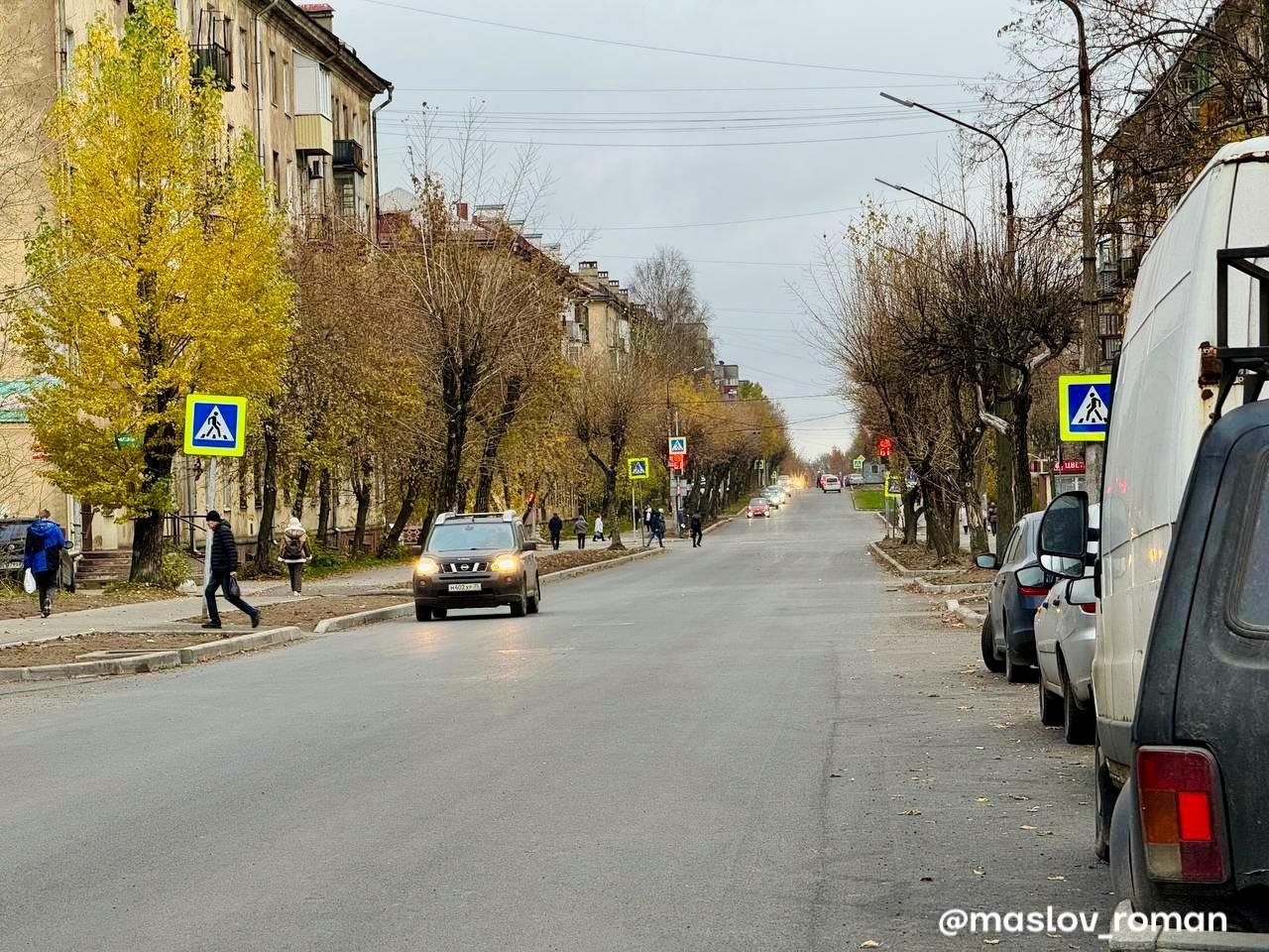 В Череповце на улице Ломоносова завершается капитальный ремонт дороги