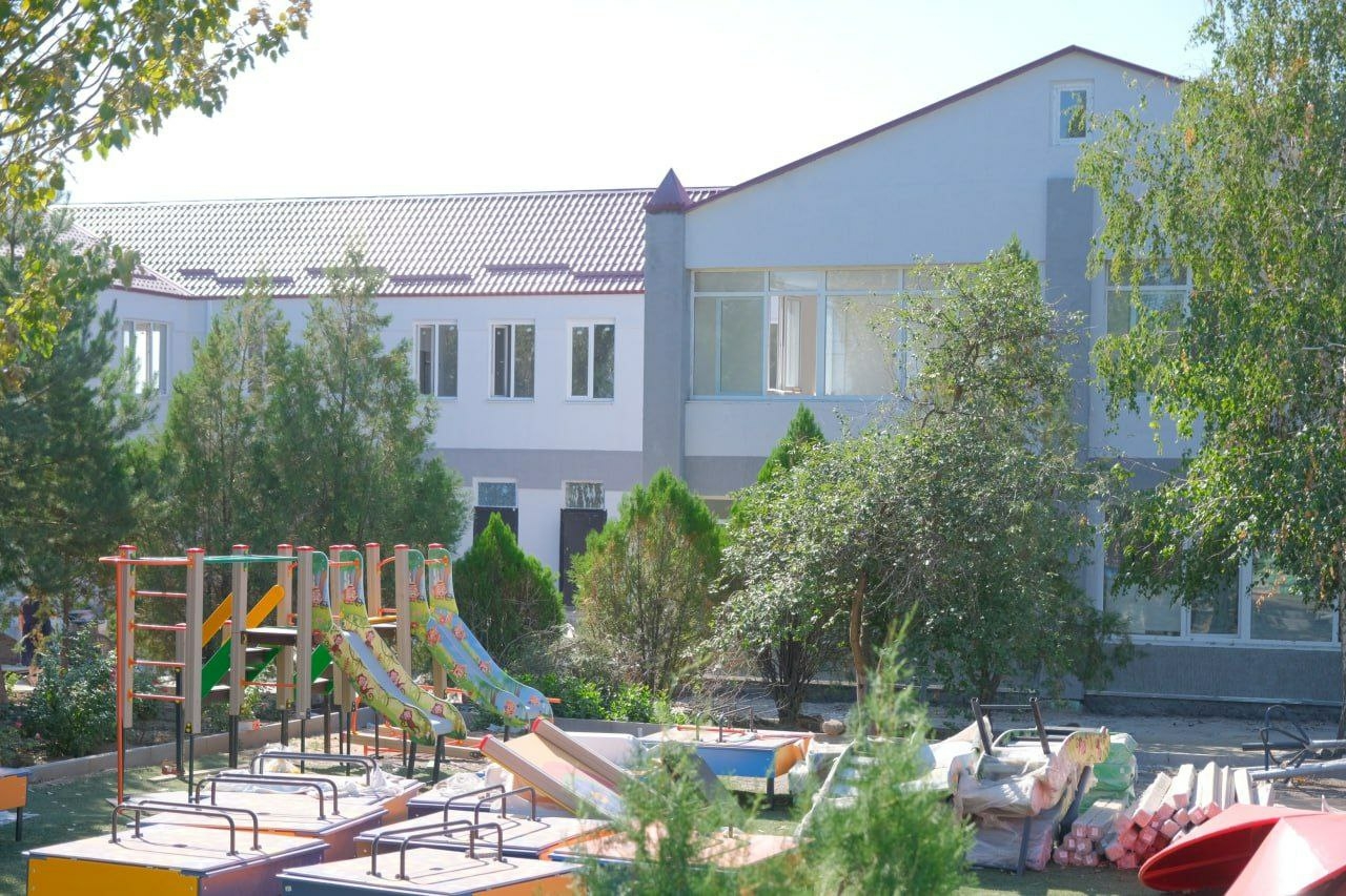 В астраханском селе обновляют детсад «Тополек» для 280 малышей