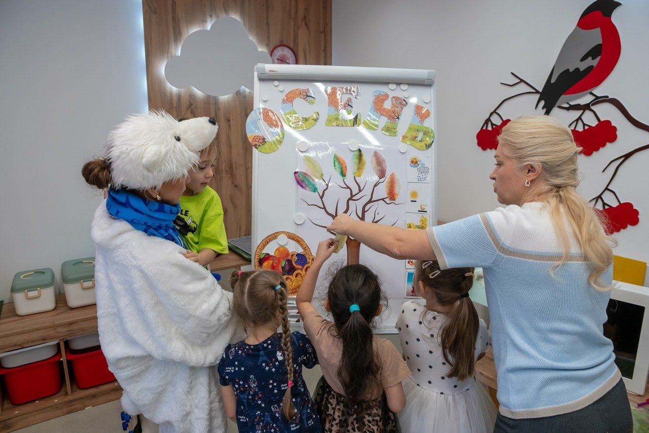 В детсаду №50 Мурманска открыли пространство «Уникум. Малыш» для юных исследователей