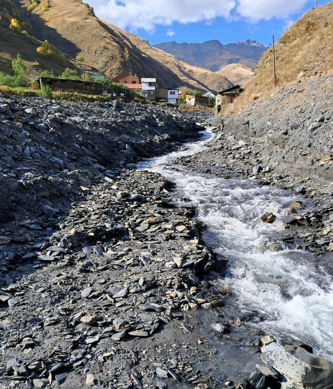 Защитные работы на реке Чережна в Дагестане завершены досрочно