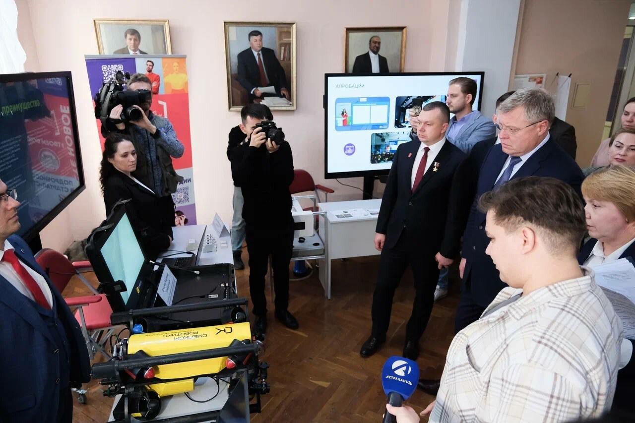 Игорь Бабушкин отметил вклад астраханцев в создание современных научных проектов