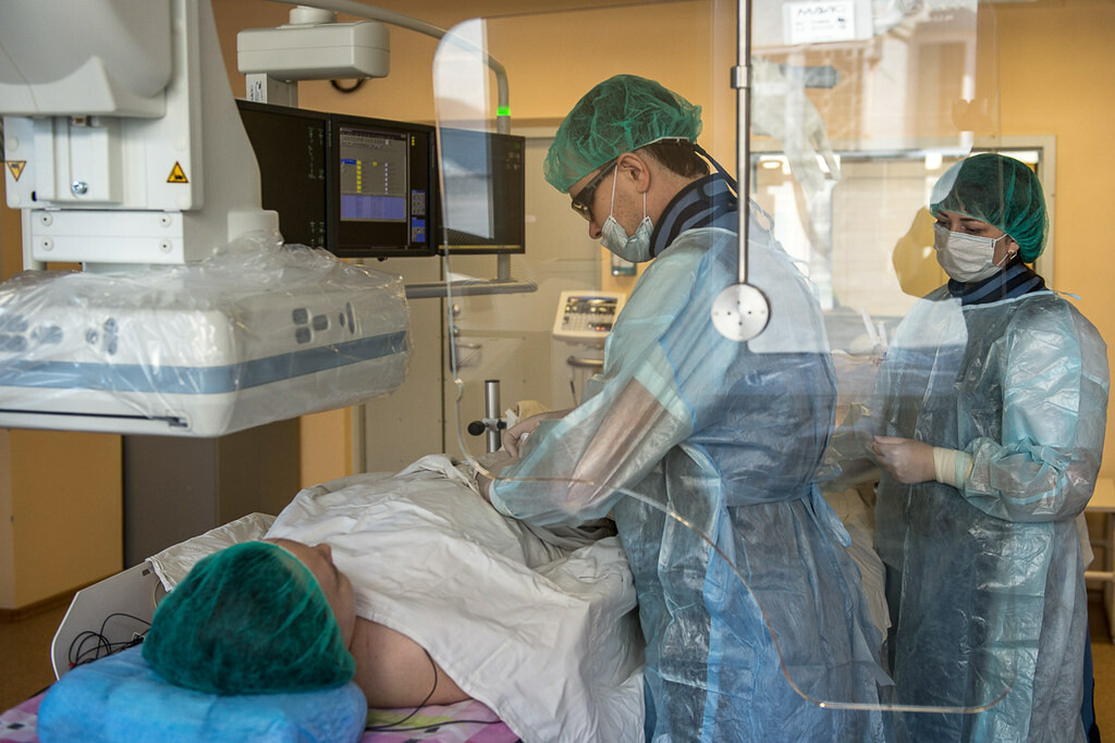 В Энергодаре открыли современный ангиографический комплекс