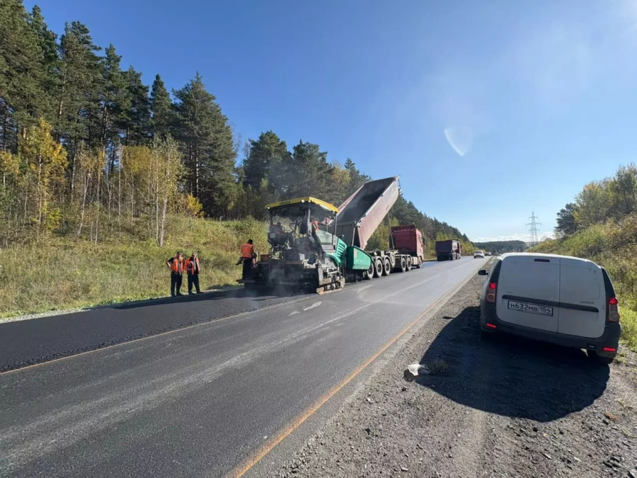 В 2026 году обновят 14,7 км трассы Новосибирск — Ленинск-Кузнецкий