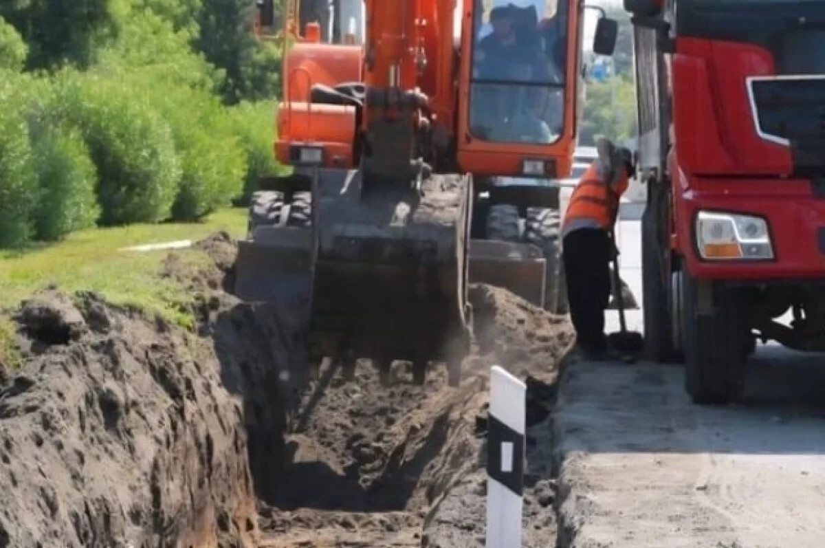Строительство дороги в микрорайоне Зеленая река в Омске отложено