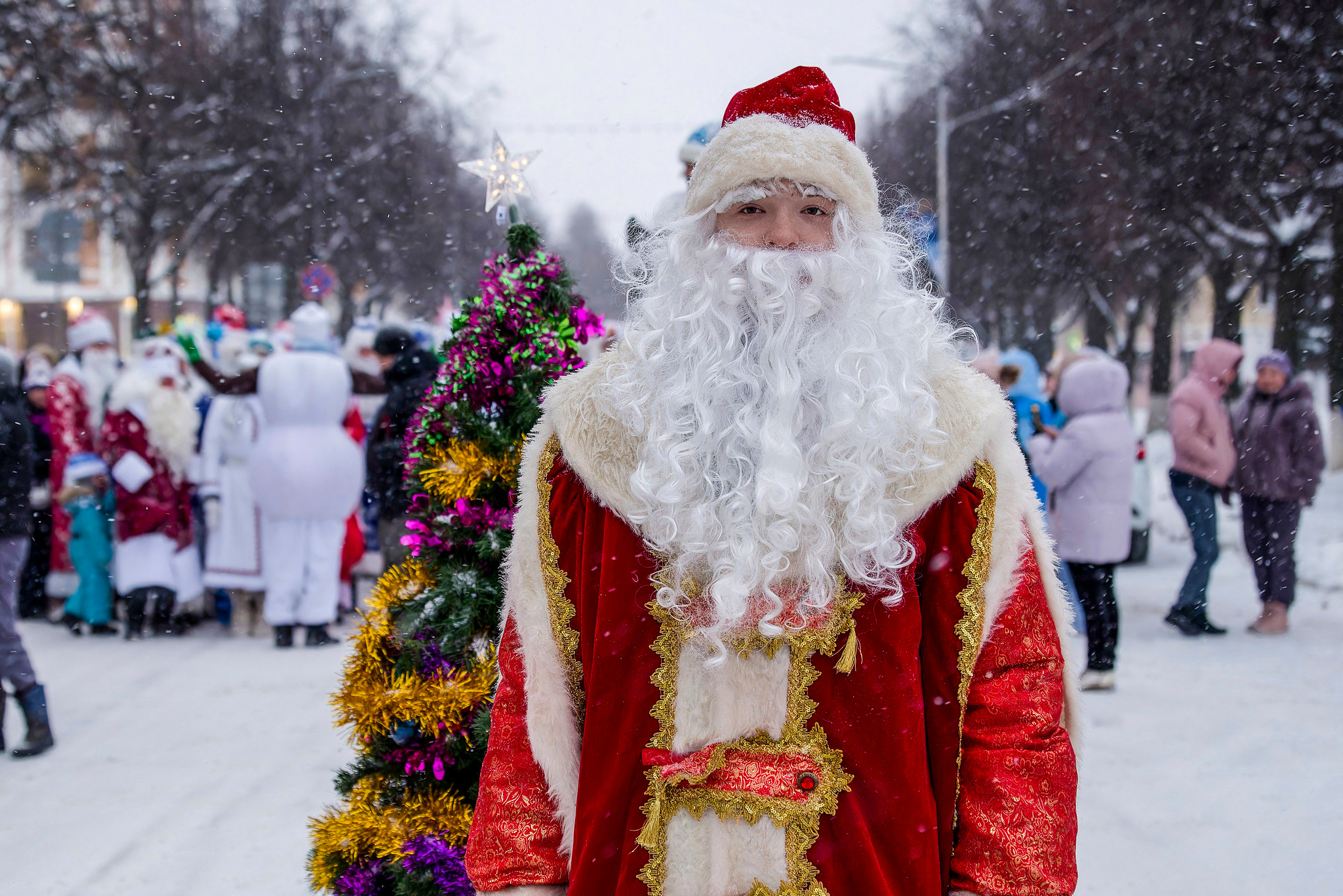 Главный тульский Дед Мороз принял участие в «Битве волшебников»