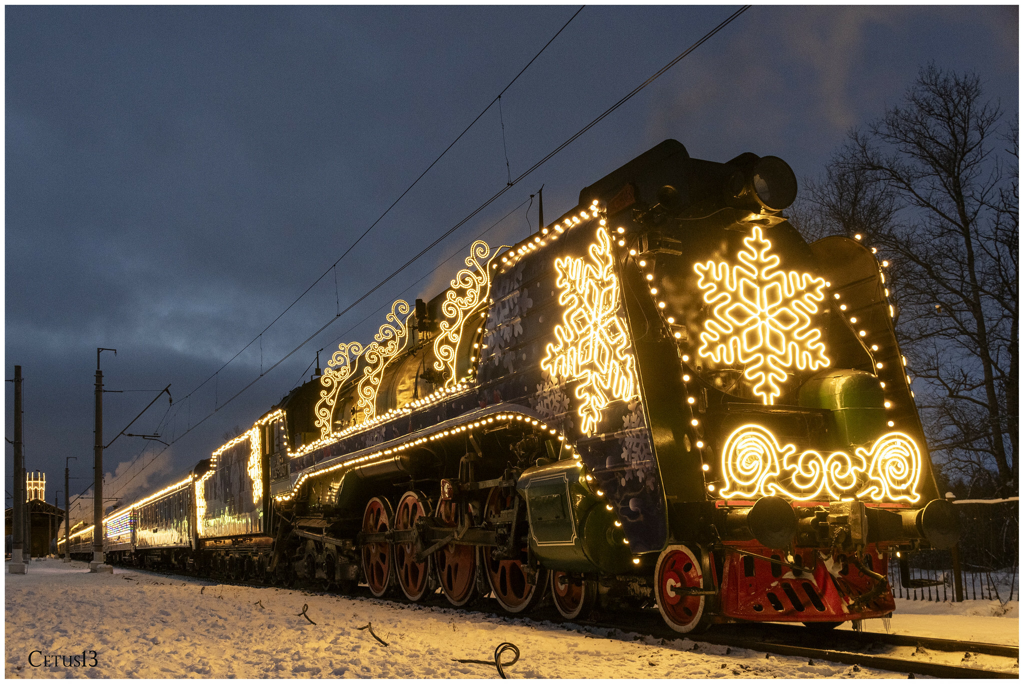 Волшебный экспресс Деда Мороза пройдет через Кострому и Нерехту