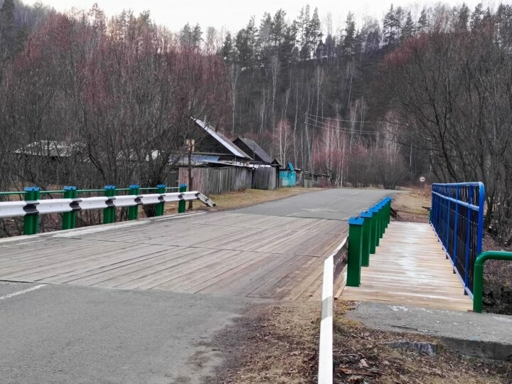 В Таштыпском районе отремонтировали мосты при поддержке местных жителей и предпринимателей